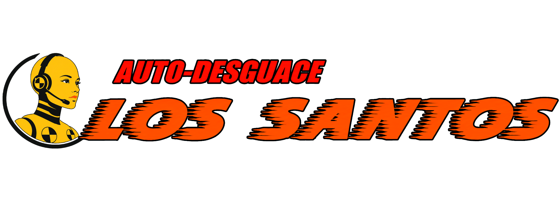 logo desguace robot nuevo sin fondo segunda version